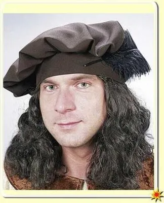 Produktbild von Mütze Barett braun