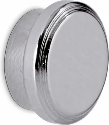 Produktbild von MAUL Magnet rund 1 Stück 21 kg Stahl Metall Neodym Ø 3 x 0.9 cm silber
