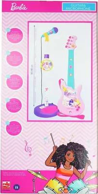Produktbild von Barbie-Gitarren- und Mikrofon-Set