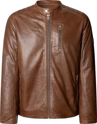 Immagine prodotto di Pepe Jeans Joey Giacca di pelle Marrone L Uomo Marrone L