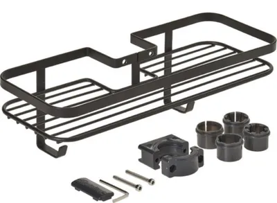 Image de Metaltex Doucherek 29x11x9 cm Mat Zwart