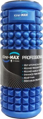 Image de Kine-MAX Rouleau mousse de massage professionnel - Bleu