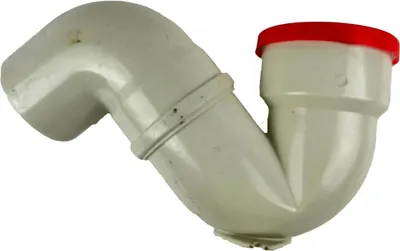 Immagine prodotto di Sifone di scarico D110 con uscita a 45° per collegamento a cuvette a pavimento