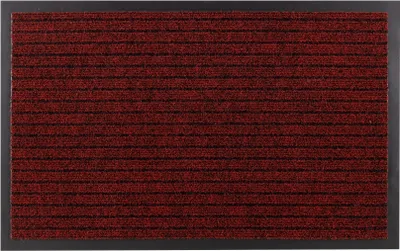 Produktbild von Türmatte rutschfest DURA 3879 Drinnen, Draußen, gummi - rot rot 66x120 cm