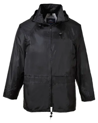 Produktbild von Portwest S440 Klassische Regenjacke Black Gr. S