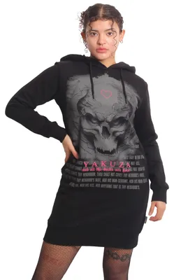 Obrázek produktu pro Dámské mikinové šaty Devils, černé, XL