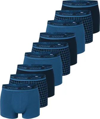 Produktbild von uncover by Schiesser 9er Pack Baumwolle Retro Short / Pant Moderne Retro Shorts, Perfekt für jeden Tag, Mit coolem Muster