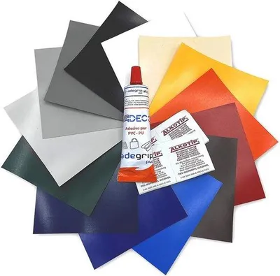 Productafbeelding van Reparatieset voor vrachtwagen- en aanhangerzeilen 50x50cm