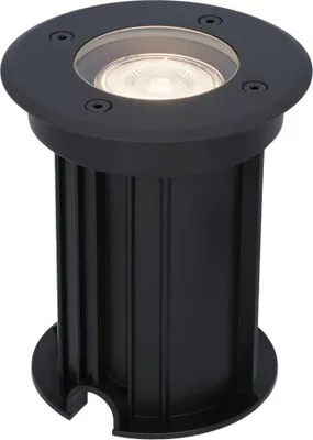 Image de HOFTRONIC - Spot LED au sol rond 4W 345lm 4000K Dimmable Noir IP67