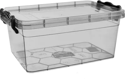 Produktbild von Orion Aufbewahrungsbehälter Aufbewahrungsbox Mehrzweckbox mit Deckel Clips für Lebensmittel Spielzeug 3l