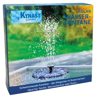 Zdjęcie produktu dla Ogrodowa solarna fontanna wodna Kynast z 3 efektami
