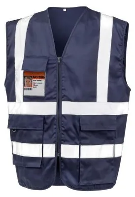 Produktbild von SAFE-GUARD by Result - Sicherheitsweste für Herren/Damen Unisex RW8285 (S) (Marineblau)
