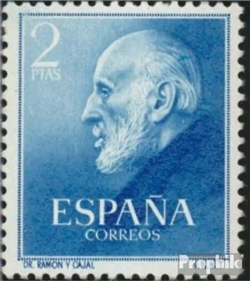 Produktbild von Briefmarken Spanien 1952 Mi 1012 (kompl.Ausg.) postfrisch Cajal