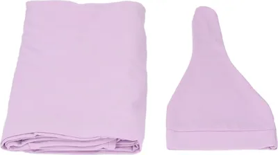 Produktbild von Baby-Wickeldecke, weiches Set aus Neugeborenen-Empfangshandtuch und Mütze für Kleinkinder, große Größe, Lila
