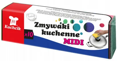 Produktbild von KUCHCIK MIDI Küchenschwämme - 10er-Pack Reinigung