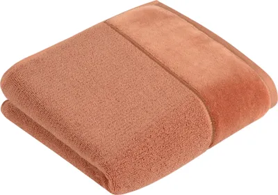 Produktbild von Vossen Handtuch Pure Vegan Life Farbe bronze Größe 60x110 cm