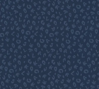Produktbild von Karl Lagerfeld Wallpaper Designertapete Leopard Luxustapete Vliestapete blau metallic 10,05 m x 0,53 m
