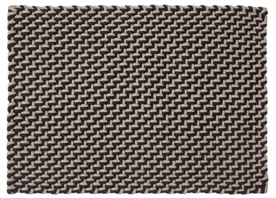 Produktbild von Pad Outdoor Teppich POOL Schwarz Sand 140x200 Badezimmer Matte Design Badematte