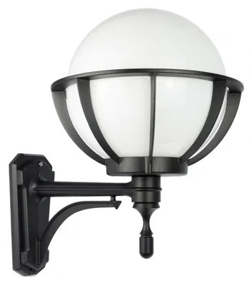 Produktbild von Außenlampe E27 47 cm hoch Kugelschirm Vintage Außenleuchte