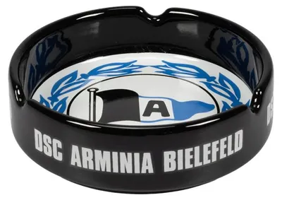 Produktbild von Arminia Bielefeld Aschenbecher Logo rund