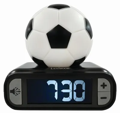 Produktbild von Lexibook, Fußball Nachtlicht-Wecker, RL800FOLXB