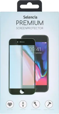 Image de Selencia Hard Glass Premium Screen Protector pour le Samsung Galaxy A72 / M53 - Noir