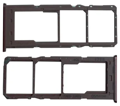 Obrázek produktu pro Držák pro dvě SIM karty a kartu Micro SD pro Samsung Galaxy M23 5G GH98-47403B, oranžový