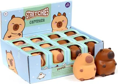 Zdjęcie produktu dla Gniotek Kapibara 1Szt.mix Ty1026