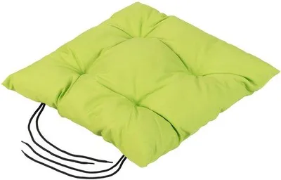 Productafbeelding van Unyqoos® Tuinstoelkussens, 40x40x4 cm – 100% polyester, waterafstotend en vlamvertragend, met bevestigingsbanden voor binnen- en buitengebruik