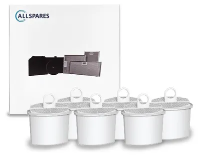 Produktbild von AllSpares Wasserfilter (6x) für Kaffeemaschinen geeignet für Braun PureAqua