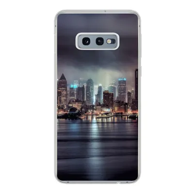 Produktbild von MuchoWow® Handyhülle Schutzhülle Hülle für Samsung Galaxy S10e New York - Amerika - Skyline Silikon Softcase Handy Hülle - Handy