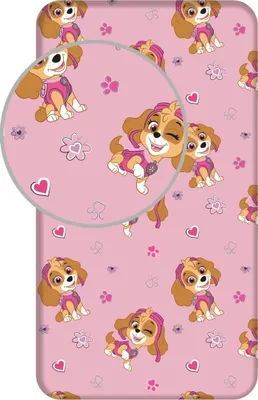 Produktbild von Bettlaken Paw Patrol 571 90x200x25 cm
