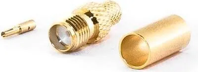 Produktbild von SMA-Buchse Crimp für HDF200 Kabel, Koaxial Female