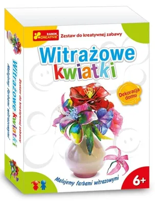 Immagine prodotto di Ranok-Creative Witrażowe kwiatki - Zestaw kreatywny dla dzieci