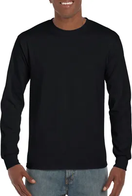 Produktbild von Gildan H400 | Herren Hammer Adult Long Sleeve T-Shirt - Farbe: Black - Größe: 4XL