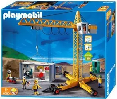 Produktbild von PLAYMOBIL 4080 - Mega-Set Baustelle
