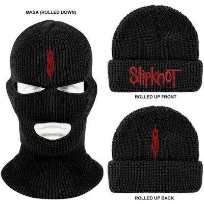 Produktbild von Slipknot - Logo Uni Mütze - Schwarz