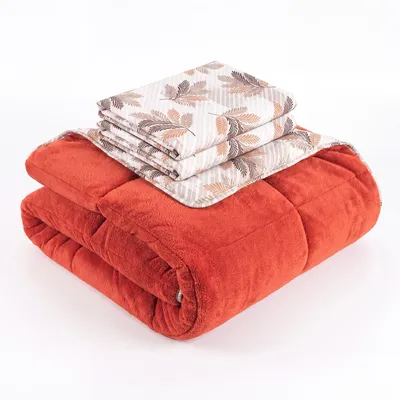 Produktbild von Einzelne  Wellsoft Steppdecke mit doppelseitigem Kissenbezug 155X220 cm Steppdecke