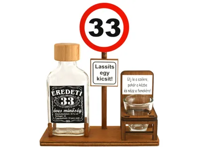 Obrázok produktu pre Dopravná značka 33 rokov HU