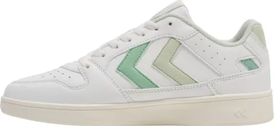 Produktbild von Hummel St. Power Play LZD Sneaker Schuhe weiß/grün 227961-9408, Schuhgröße:38 EU
