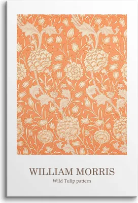 Obrázek produktu pro Reprodukce obrazu na plátně William Morris Wild Tulip 60x90