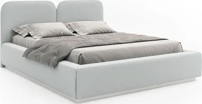 Produktbild von Selsey Comoves – Polsterbett 160x200 mit Veloursbezug, Bettkasten und Lattenrost, Hellgrau