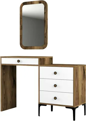 Produktbild von Dmora Konsole Nova 124x40x84,7 cm Braun 2 Regale