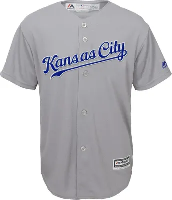 Produktbild von MLB Kansas City Royals Baseball Trikot Cool base Majestic Jersey grau (M)
