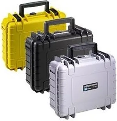 Produktbild von B&W Cases 1000/B/RPD, Aktentasche/klassischer Koffer, Polypropylen (PP), 700 g, Schwarz