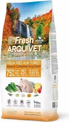 Obrázok produktu pre ARQUIVET FRESH Polovlhké krmivo pre psov s morčacím mäsom a rybami 10 kg