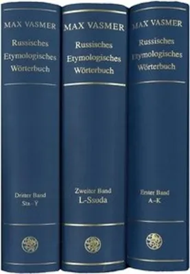 Produktbild von Russisches Etymologisches Wörterbuch
