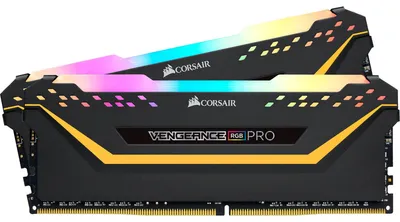 Produktbild von Corsair Vengeance RGB Pro CMW16GX4M2C3200C16-TUF, 16 GB, 2 x 8 GB, DDR4, 3200 MHz, 288-pin DIMM