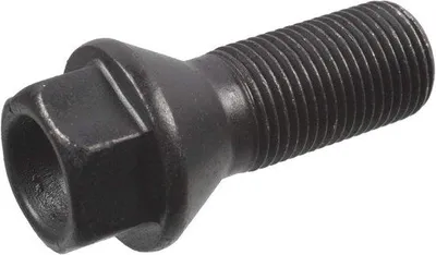 Productafbeelding van M14 x 1,25 Conische Wielschroef - Zwart - 1 Stuk