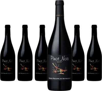 Produktbild von 6 x Baron Philippe De Rothschild Les Cépages Pinot Noir